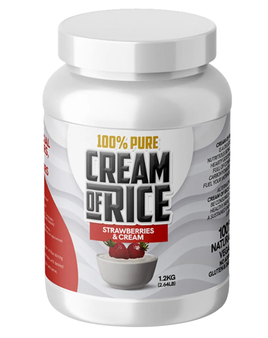 100% Pure Cream of Rice by Rapid Supplements