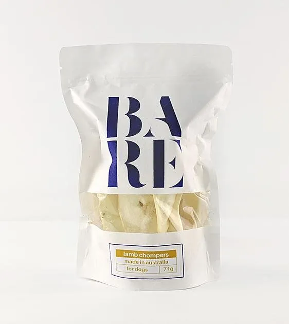 20% OFF: BARE Australian Premium Lamb Chompers Dog Treats