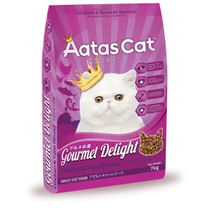 Aatas Cat Gourmet Delight - Chicken & Tuna 7kg