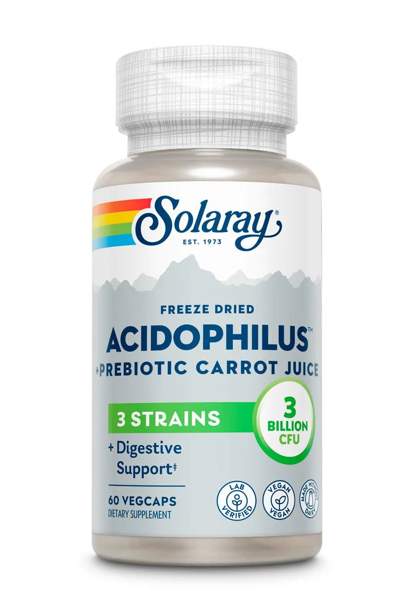 Acidophilus 3 Strain Probiotic & Prebiotic Carrot Juice