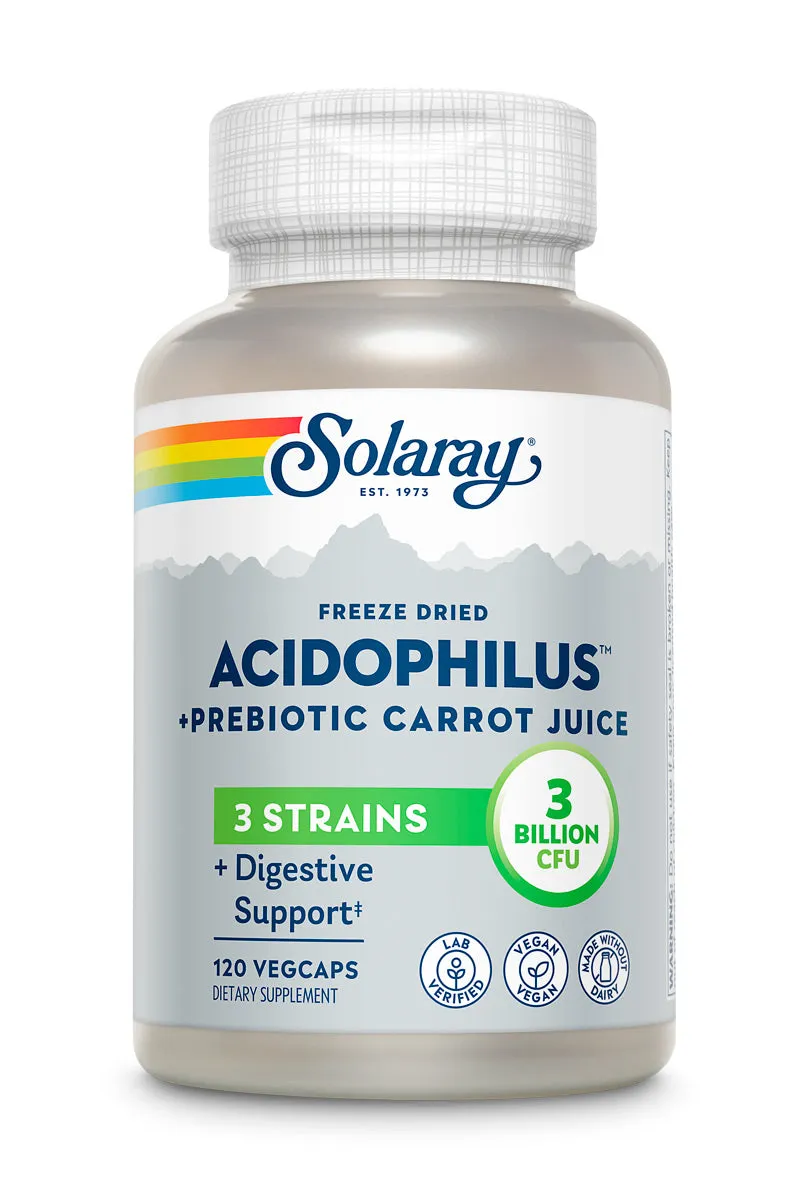 Acidophilus 3 Strain Probiotic & Prebiotic Carrot Juice