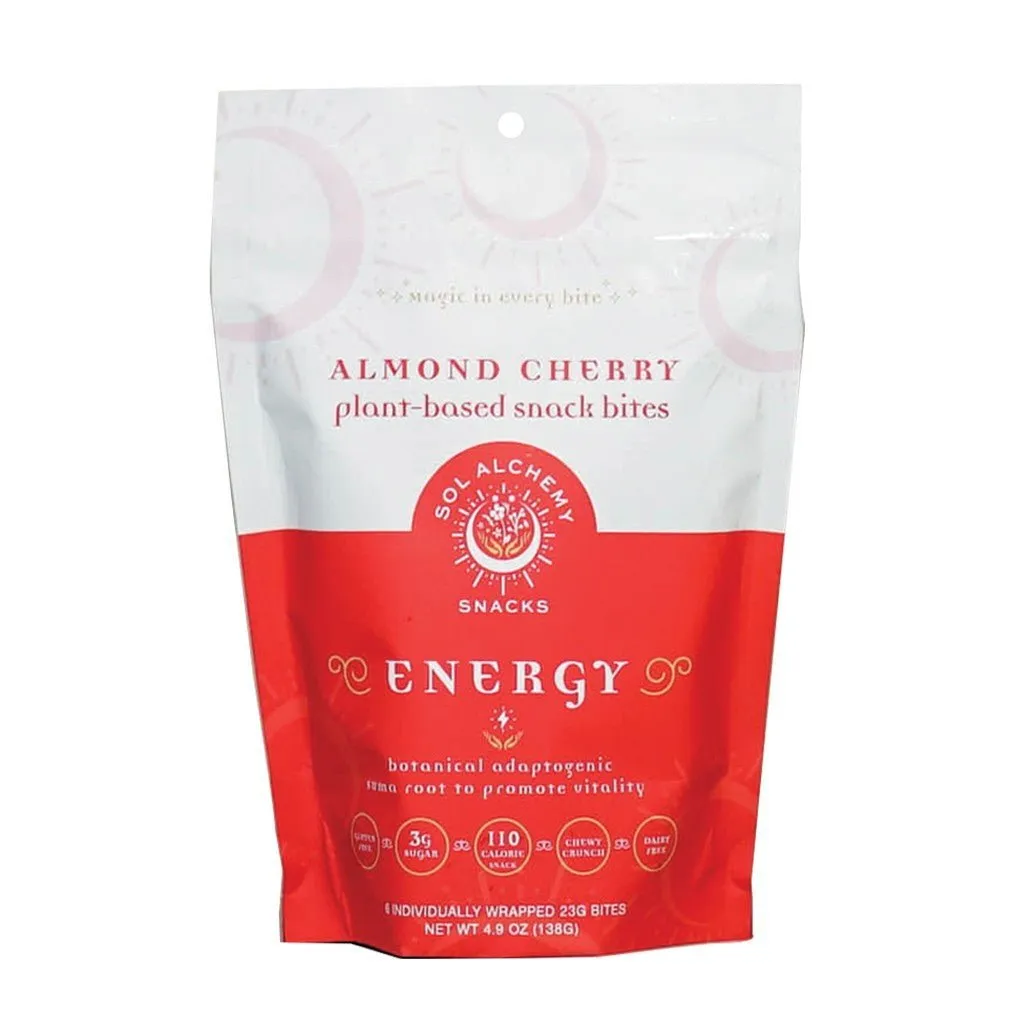 Almond Cherry Energy Snack Bites - 12 x 4.9oz