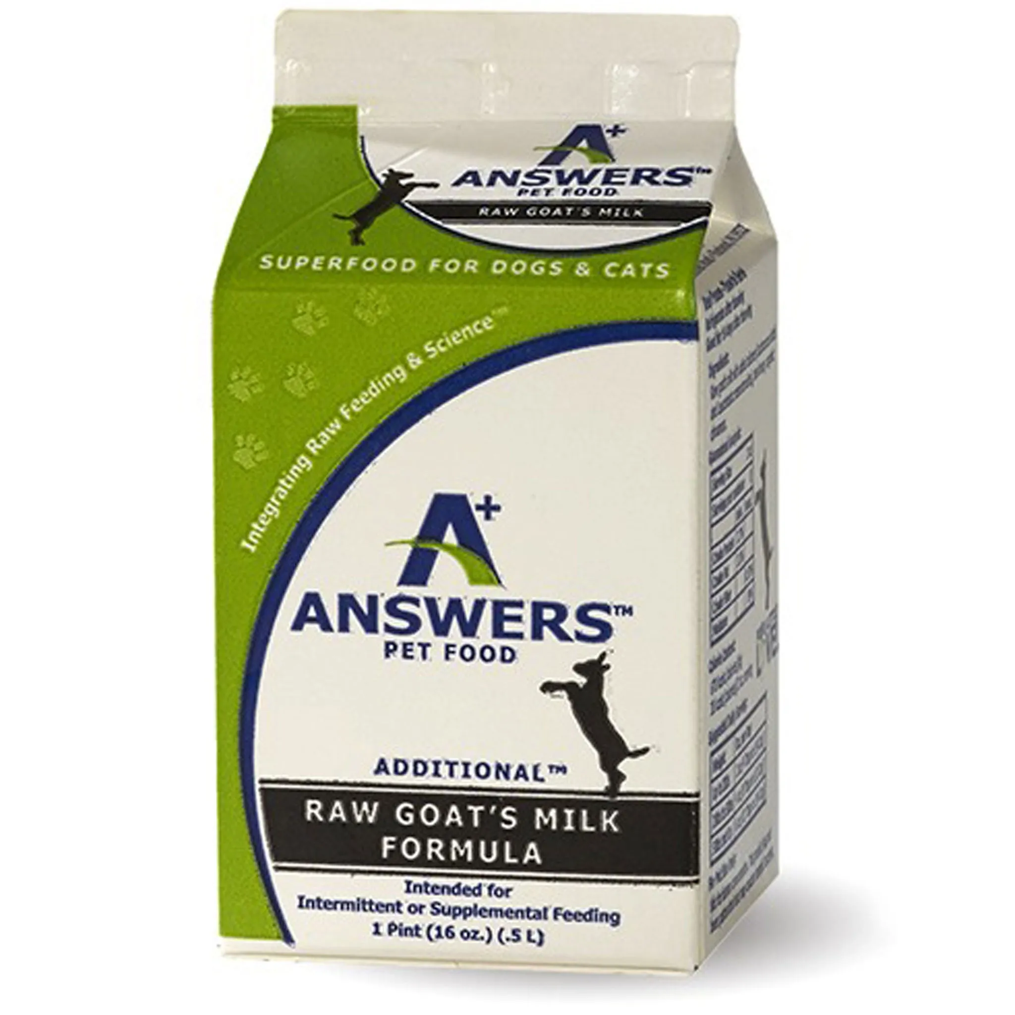 Answers Additional Goat's Milk Dog