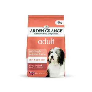 Arden Grange Adult Salmon & Rice 12kg Dry Dog Food