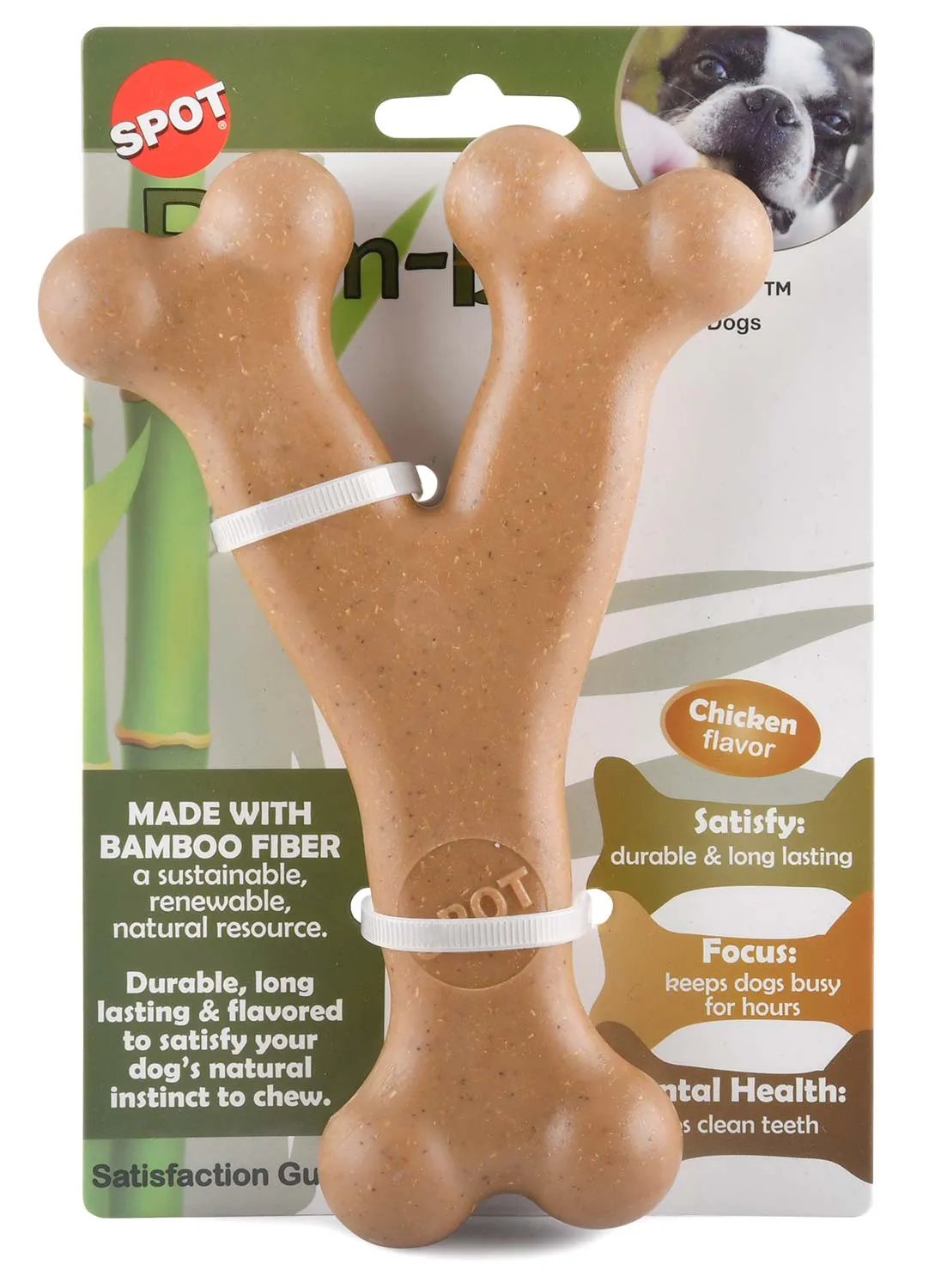 Bam-Bones Chicken Wishbone Chew Toy