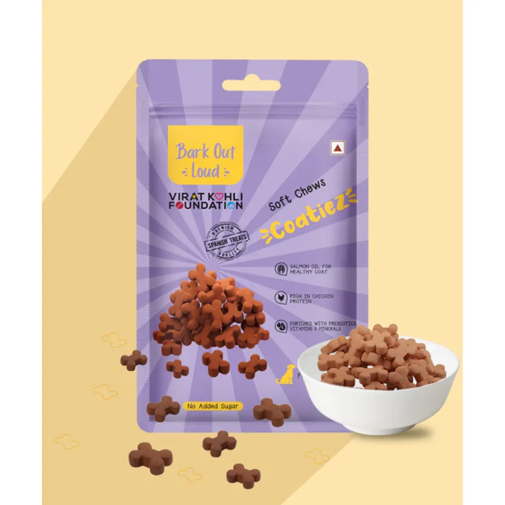 Bark Out Loud Coatiez Soft Chews Dog Treats