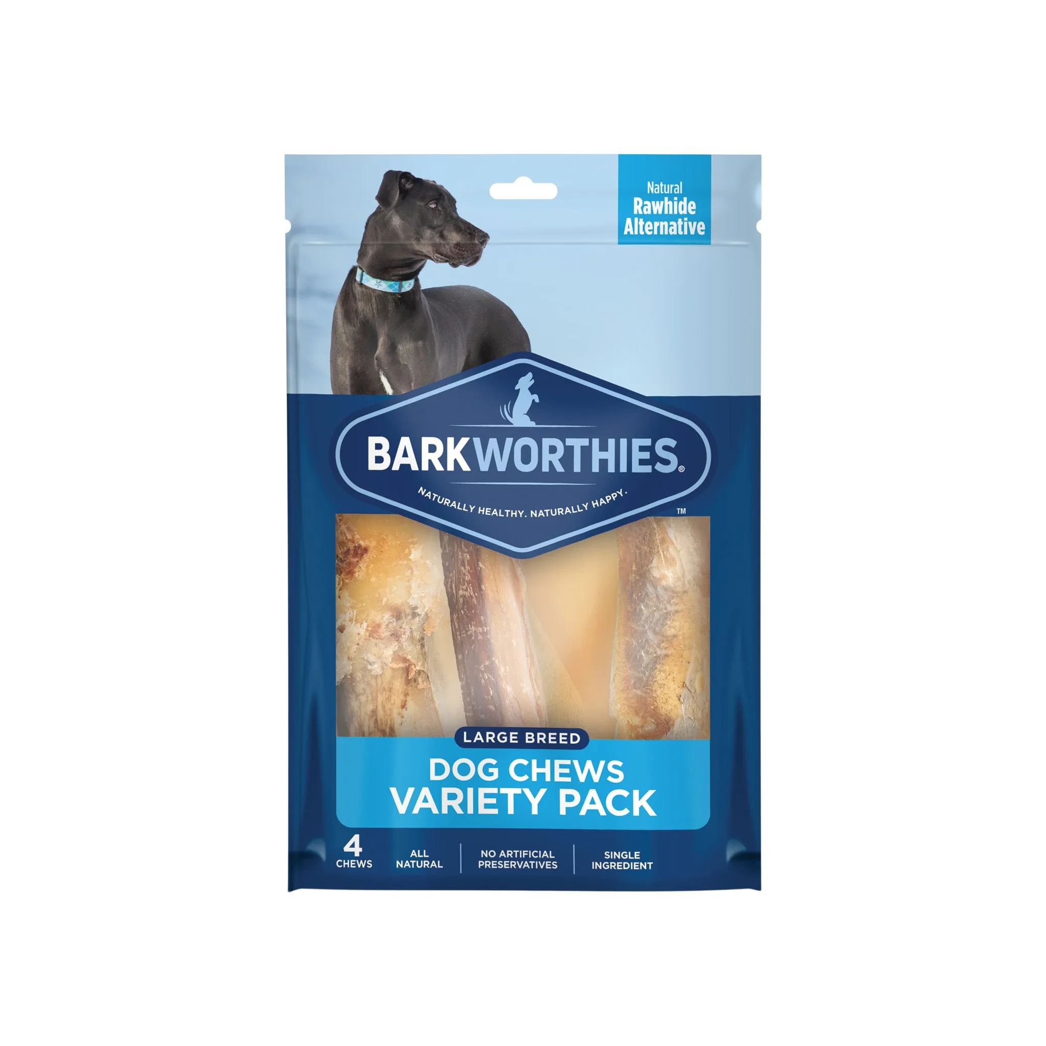 Barkworthies Dog Chews Variety Pack