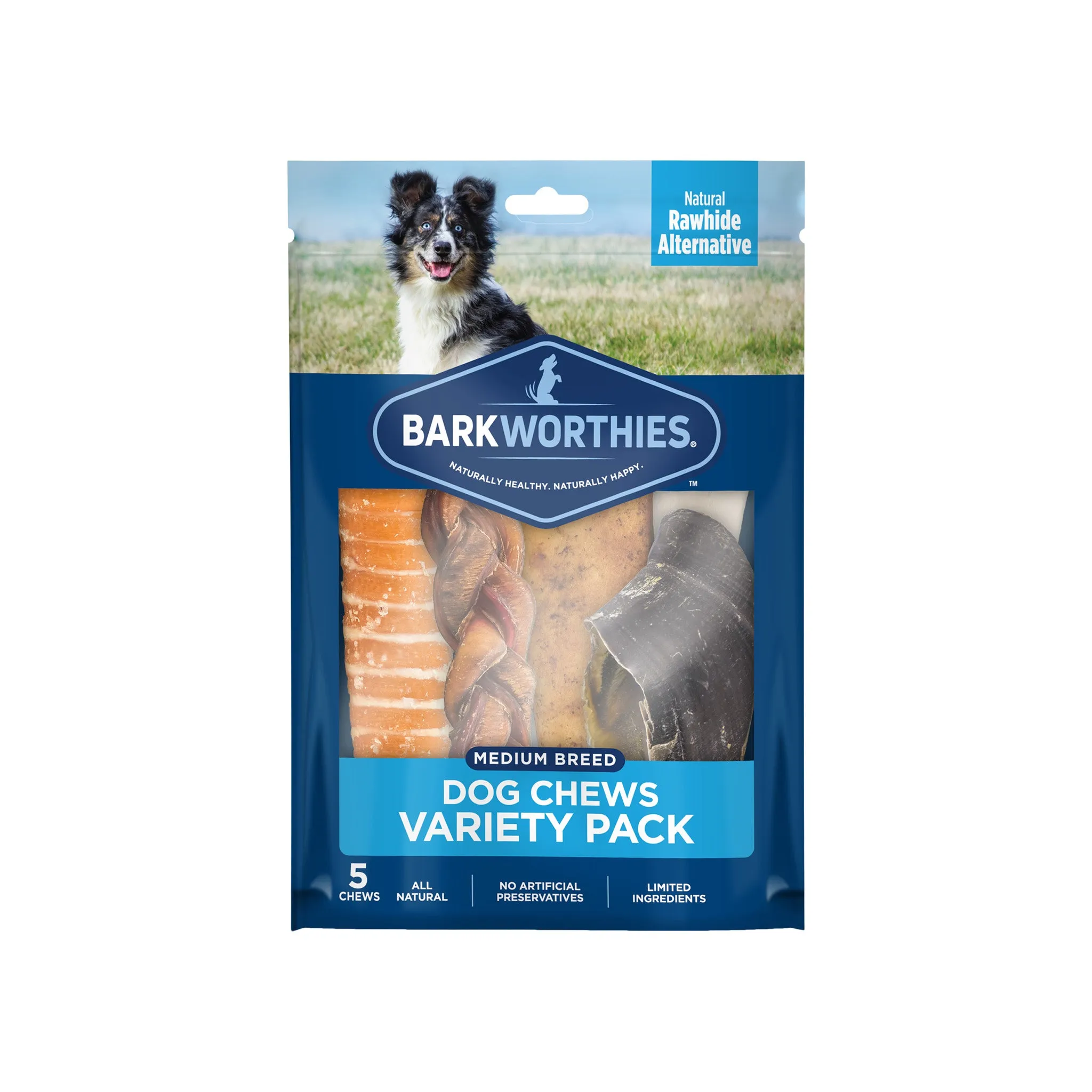 Barkworthies Dog Chews Variety Pack