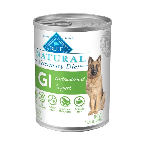 Blue Buffalo BLUE Natural Veterinary Diet GI Gastrointestinal Support Wet Dog Food