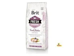 Brit Fresh Chicken with Potato Puppy Healthy Growth 12 kg