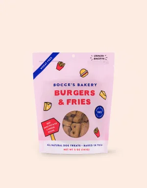 Burgers & Fries Dog Biscuits