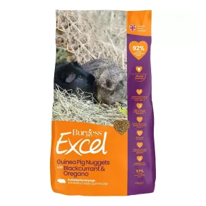 Burgess Excel Adult Guinea Pig Food With Blackcurrant & Oregano