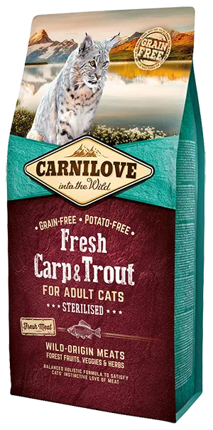 Carnilove Adult Cat - Fresh Carp and Trout