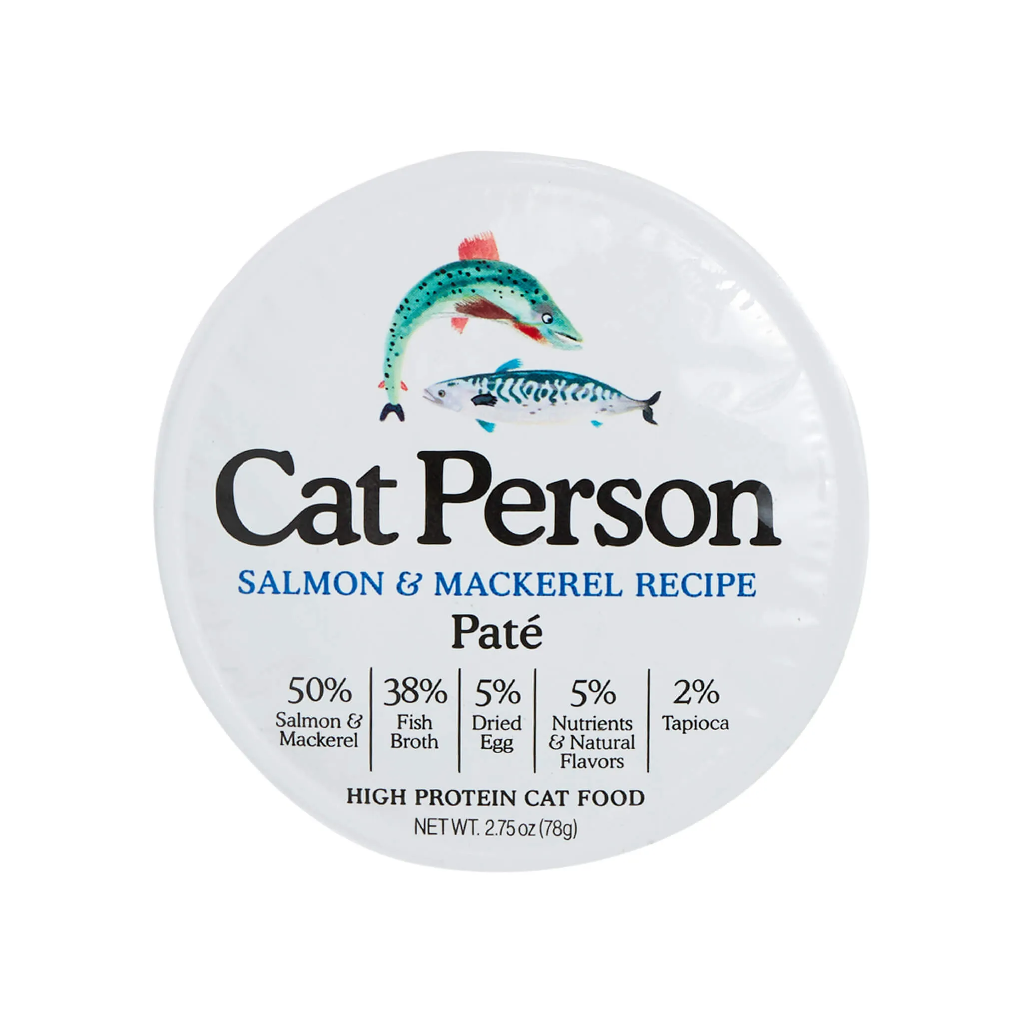 Cat Person Grain-Free Pate Wet Cat Food 2.75 oz Case of 24