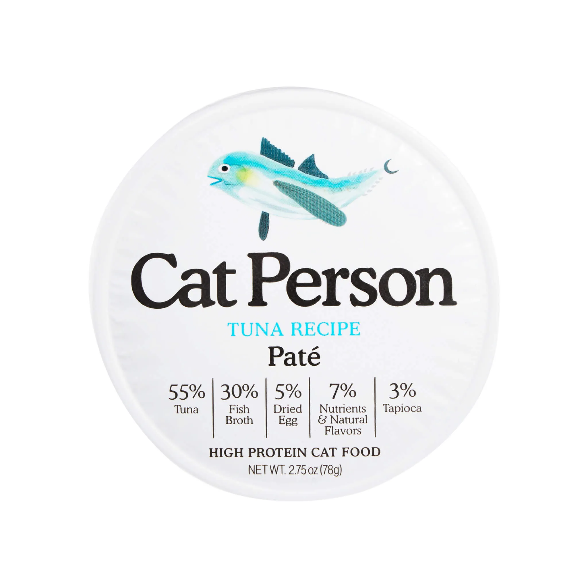 Cat Person Grain-Free Pate Wet Cat Food 2.75 oz Case of 24