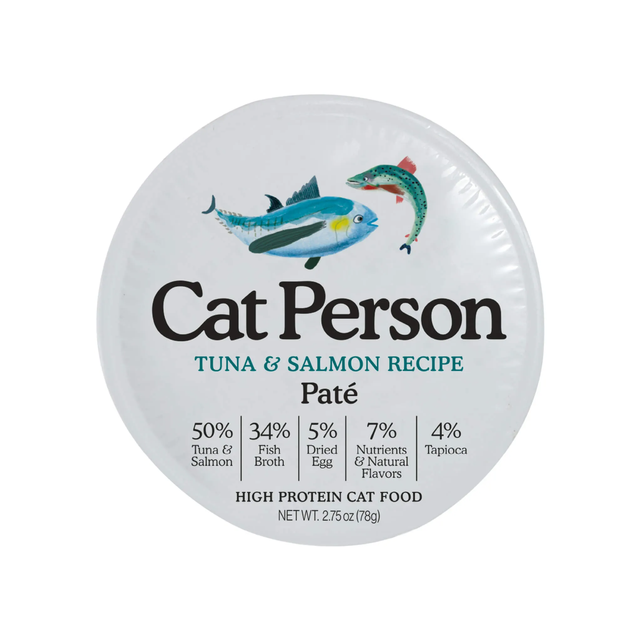 Cat Person Grain-Free Pate Wet Cat Food 2.75 oz Case of 24