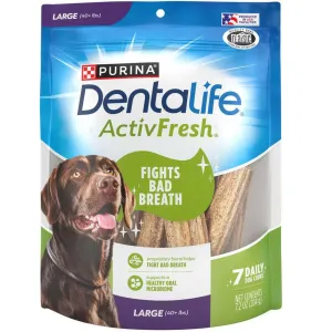 DentaLife ActivFresh Daily Oral Care Large Dental Dog Treats