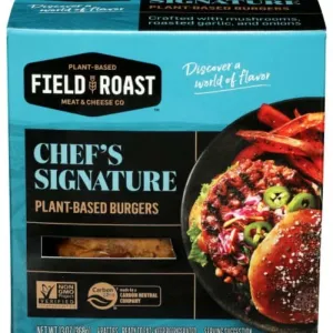 Field Roast - Chef's Signature Plant-Based Burgers, 13oz