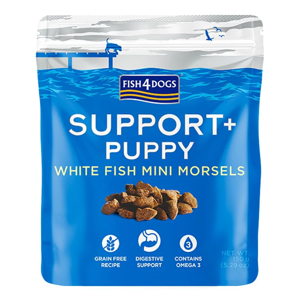 Fish4Dogs Puppy White Fish Mini Morsels 150g