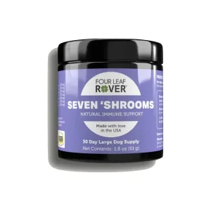 Four Leaf Rover Seven Shrooms Immunity Mushroom Powder 2.2oz