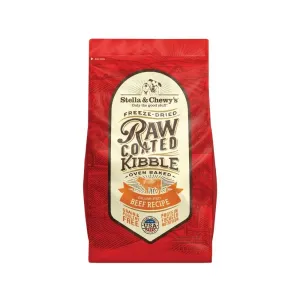 Freeze Dried Grass Fed Beef Raw Coated Dog Dry Food