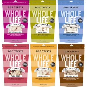 Freeze Dried - Whole Life - Dog Treat - 4 Flavors - USA