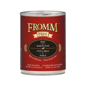 Fromm Beef & Barley Pate Dog Canned