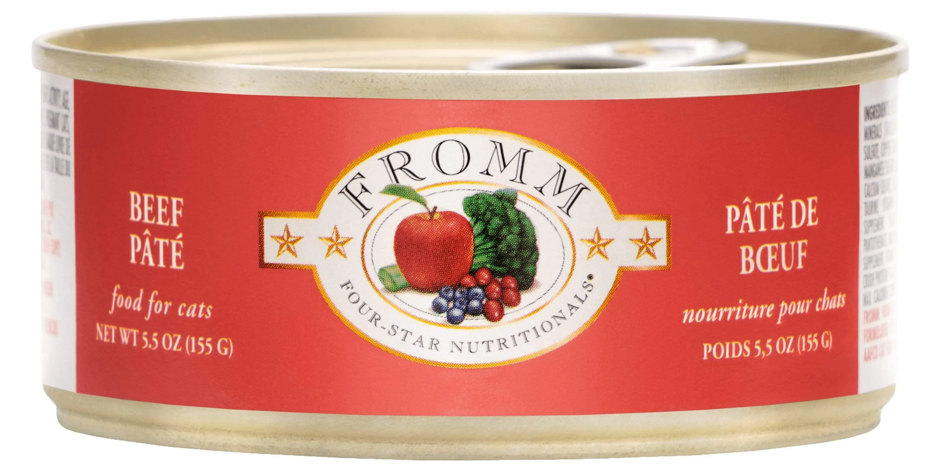 Fromm Four-Star Beef Pâté Canned Cat Food