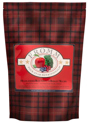 FROMM HIGHLANDER BEEF, OATS, 'N BARLEY RECIPE 26Lb DRY DOG FOOD