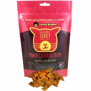 Funky Buddie Tender Chicken Cat Treats 4oz