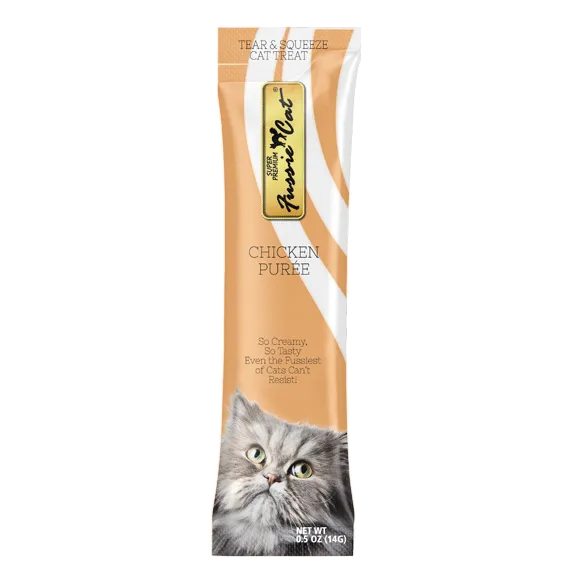 Fussie Cat Chicken Puree Cat Treats