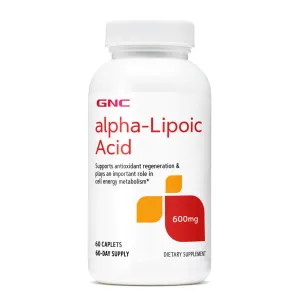 GNC Alpha-Lipoic Acid 60 Capsules