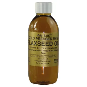 Gold Label Canine Flaxseed Oil