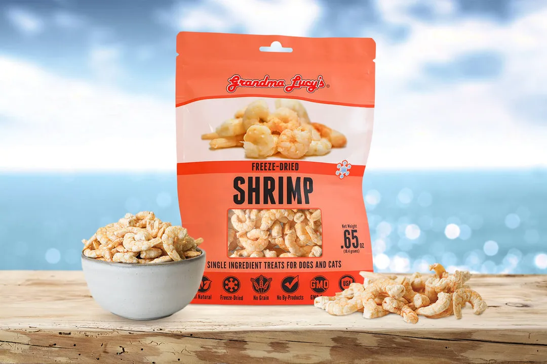 Grandma Lucy's Singles Shrimp Freeze-Dried Dog Treats