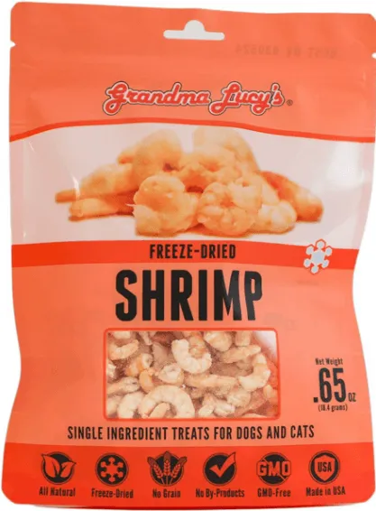 Grandma Lucy's Singles Shrimp Freeze-Dried Dog Treats