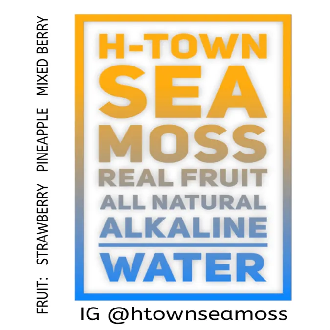 H-Town Wildcrafted St. Lucia Sea Moss