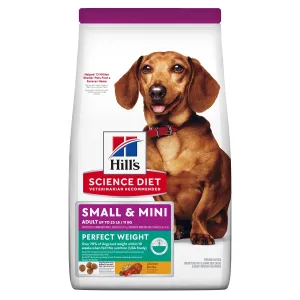 Hills Science Diet Perfect Weight Small and Mini Adult Dog Dry Food 5.67kg^^^