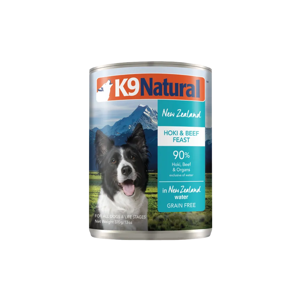 Hoki & Beef Feast Canned Dog Food