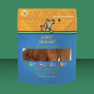 Honey I'm Home Buffalo Ear 4 Pack