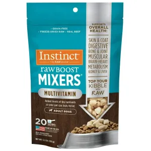 Instinct Raw Boost Mixers Multivitamin Dog Food Topper, 5.5oz