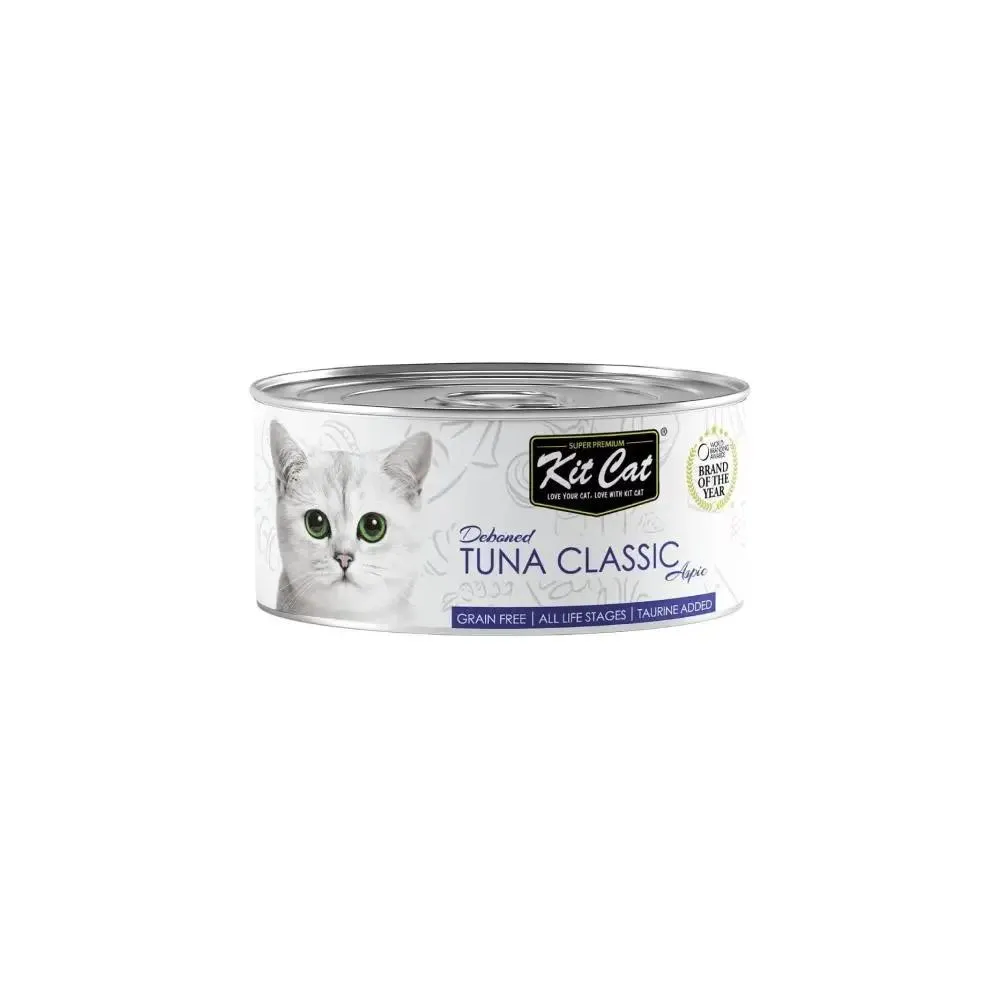 Kit Cat Deboned Tuna Classic Aspic Wet Cat Food 80g