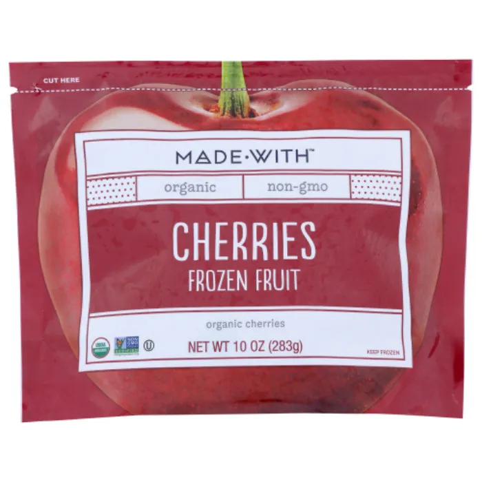 Made With - Organic Fruit Cherries, 10 Oz - Pack of 12