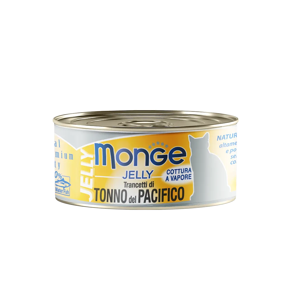 Monge Cat Jelly Yellowfin Tuna 80g