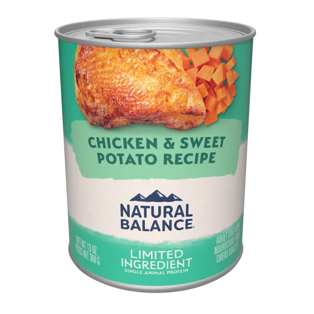 Natural Balance LID Chicken & Sweet Potato Wet Dog Food