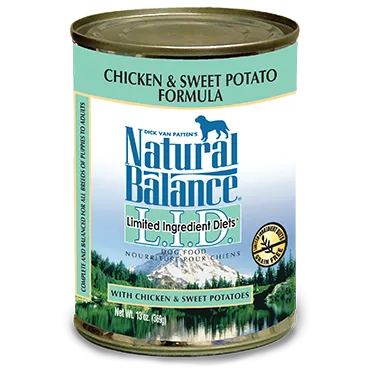 Natural Balance LID Chicken & Sweet Potato Wet Dog Food