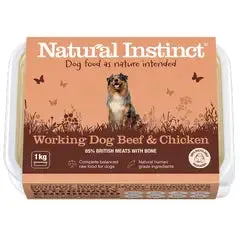 Natural Instinct Working Dog Completes (1kg)