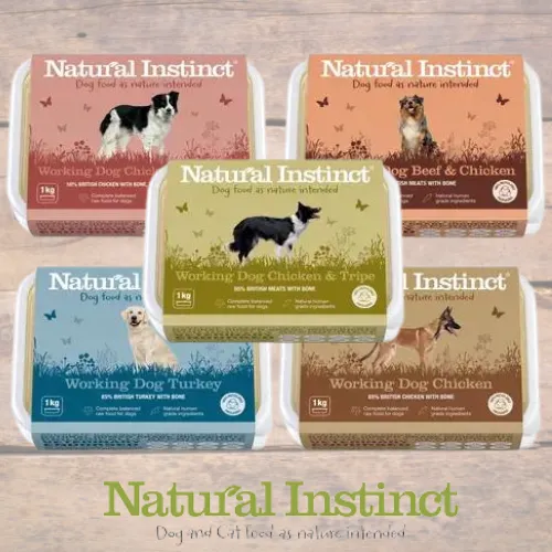 Natural Instinct Working Dog Completes (1kg)