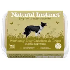 Natural Instinct Working Dog Completes (1kg)