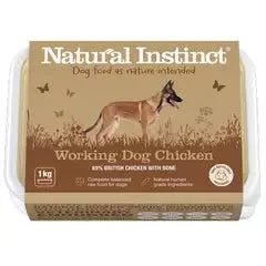 Natural Instinct Working Dog Completes (1kg)