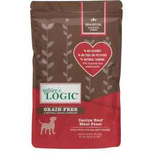 Nature's Logic Canine Beef Meal Feast Dry Dog Food 4.4 lb